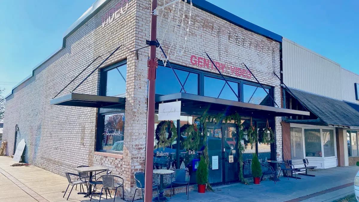 local bakery with fresh bread